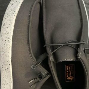 Volcom Gray Loafers Slip-Ons